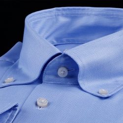 Button Down - Also known as the Oxford, the Button-down is sporty and low-key. usually worn without a tie, the button-down is a versatile everyday option.