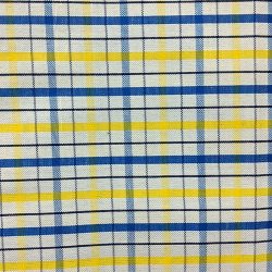 Yellow and Blue Checkered Pattern 6